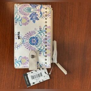 The Sak Blue and Purple Patterned Wallet